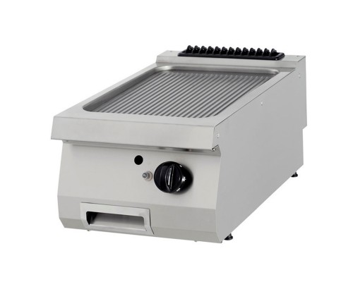 Premium Griddle - Grooved - Single Unit - 90cm Deep - Gas