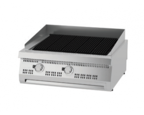 Premium Chargrill - 2 Zones - Double Unit - 90cm Deep - Gas