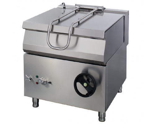 Heavy Duty Bratt Pan - 50L - Double Unit - 70cm Deep - Gas