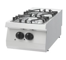 Heavy Duty Cooker - 2 Burners - 15kW - Gas