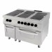 Premium Stove - 6 Burners - Triple Unit - 90cm Deep - incl Oven - Electric