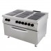 Premium Stove - 6 Burners - Triple Unit - 90cm Deep - incl Wide Oven - Electric