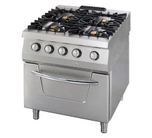 Premium Stove - 4 Burners - Double Unit - 90cm Deep - Gas incl Electric Oven