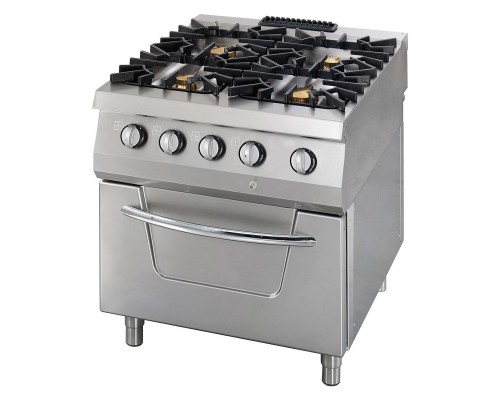 Premium Stove - 4 Burners - Double Unit - 90cm Deep - Gas incl Electric Oven