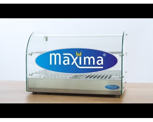 Heated Food Display - 45L - 55cm - 2 Shelves Apgaļota ēdiena izvietošana - 45L - 55cm - 2 plaukti
