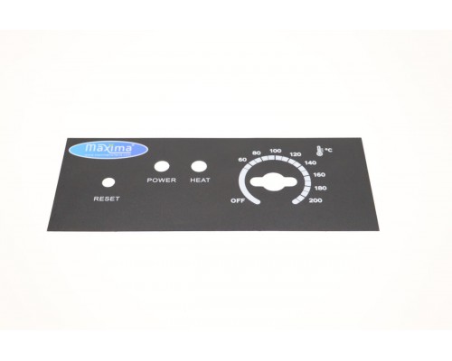 FRYER 6L - Control Panel Sticker