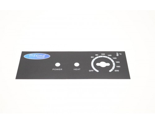 FRYER 6/8L - Control Panel Sticker