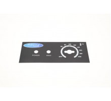 FRYER 4L - Control Panel Sticker