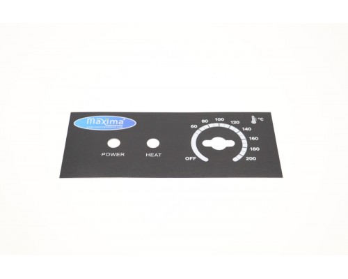 FRYER 4L - Control Panel Sticker