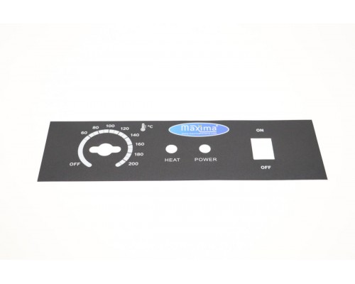 FRYER 11L - Control Panel Sticker