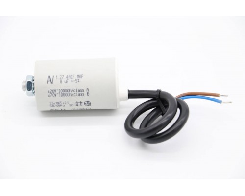 WHIPPED - Capacitor 220V/60Hz/1Ph/8µf