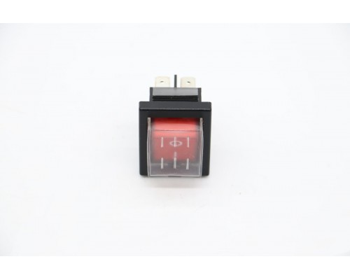 Red Waterproof Switch 25A (Large)