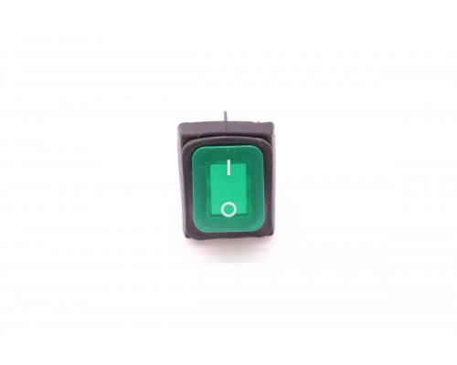 POWER SWITCH - Green (4 Pins)