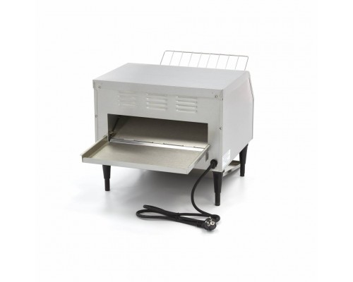 Toaster Conveyor - 450 Slices/h - Adjustable Speed - incl Crumb Tray