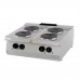 Heavy Duty Cooker - 4 Burners - Double Unit - 70cm Deep - Electric