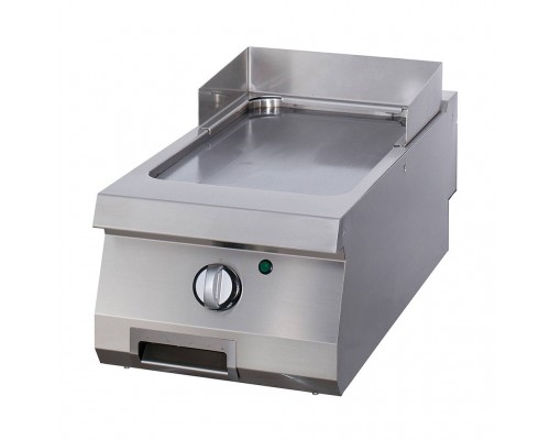 Heavy Duty Griddle - Smooth - Single Unit - 70cm Deep - Electric