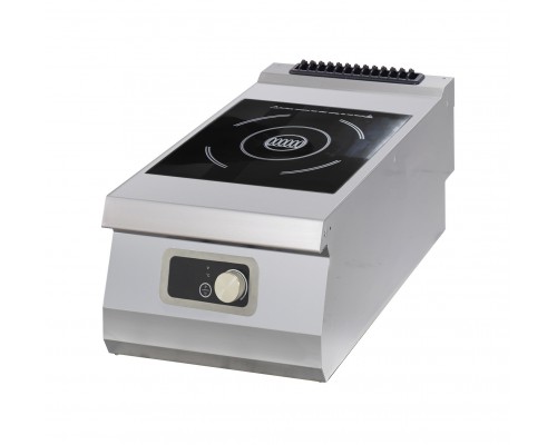 Heavy Duty Cooker - 1 Burner - Induction - Single Unit - 70cm Deep