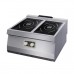 Heavy Duty Induction Cooker - 2 Burners - Double Unit - 70cm Deep - Electric