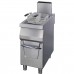 Premium Deep Fryer - 1 x 22L - Single Unit - 90cm Deep - with Drain Tap - Gas