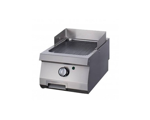 Heavy Duty Griddle - Grooved - Single Unit - 70cm Deep - Gas