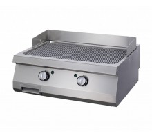 Heavy Duty Griddle - Grooved - Double Unit - 70cm Deep - Gas