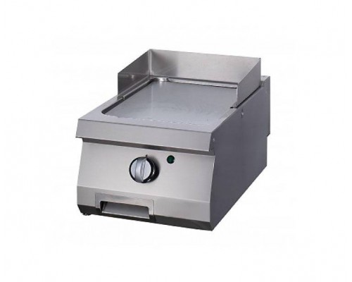 Heavy Duty Griddle - Smooth - Single Unit - 70cm Deep - Gas