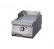 Heavy Duty Griddle - Smooth Chrome - Single Unit - 70cm Deep - Gas