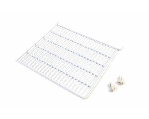 Shelf Showcase Incl. 2 Clips White for Refigurated Display Case 235L