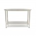 Stainless Steel Table - 80 x 60cm - Adjustable Height - with Storage Shelf