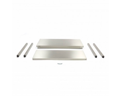 Stainless Steel Table - 60 x 70cm - Adjustable Height