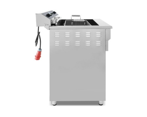 Deep Fryer - 45L - 1 Basket - with Drain Tap - 400V