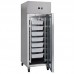 Fish Fridge - 600L - 7 Containers (60x40cm) - on Wheels - Stainless Steel