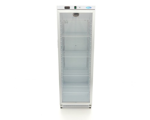 Fridge - 400L - White - with Glass Door