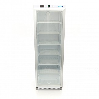 Freezer - 400L - White - with Glass Door
