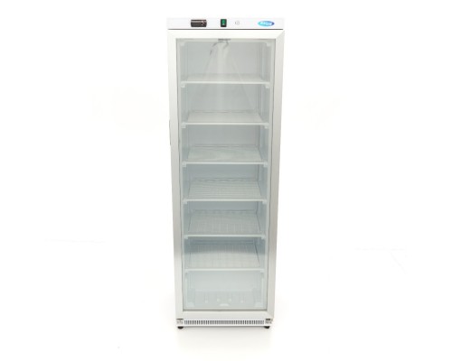 Freezer - 400L - White - with Glass Door