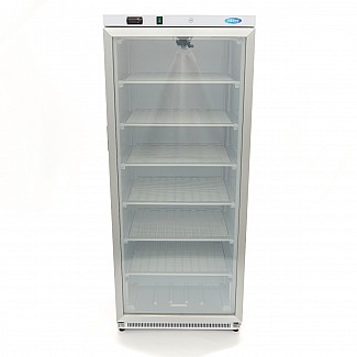 Freezer - 600L - White - with Glass Door