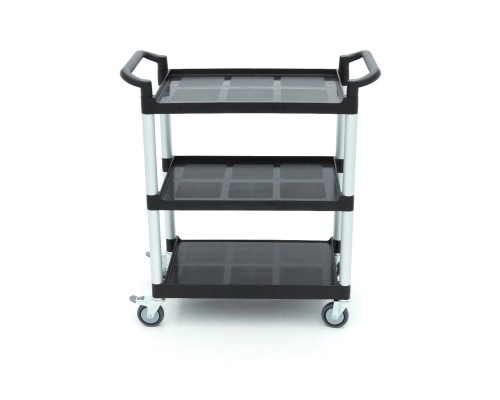 Serving Trolley – 3 Plastic Shelves – 86,5 x 42,5cm