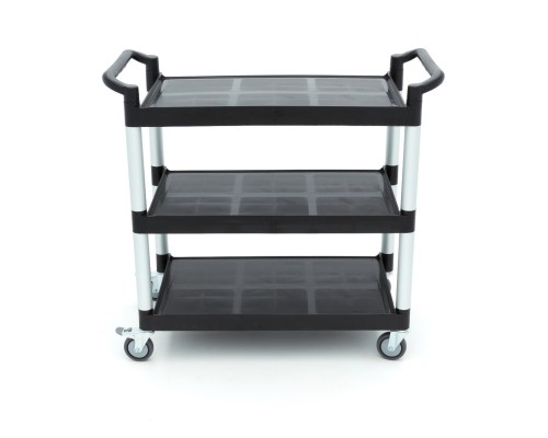 Serving Trolley – 3 Plastic Shelves – 103 x 50,5cm