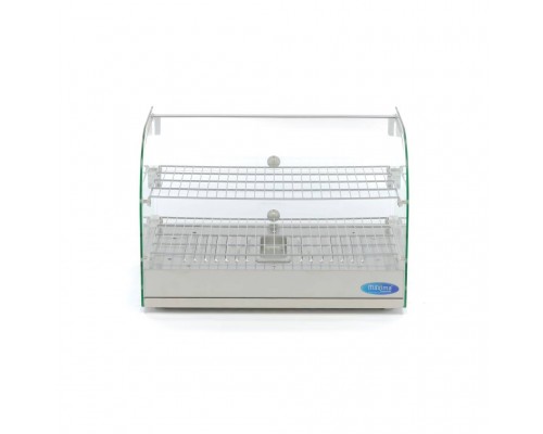 Heated Food Display - 45L - 55cm - 2 Shelves Apgaļota ēdiena izvietošana - 45L - 55cm - 2 plaukti