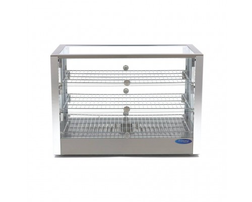 Heated Food Display - 115L - 70cm - 3 Shelves