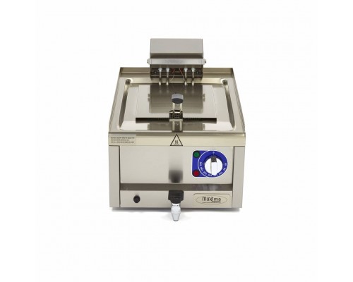 Deep Fryer - 10L - 1 Basket - with Drain Tap - 400V