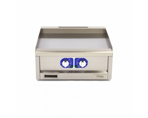 Commercial Grade Griddle - Smooth - Double Unit - 60cm Deep - Electric - 400V