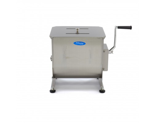 Meat Mixer - 30L - 25kg Meat - Single Axle - Manual