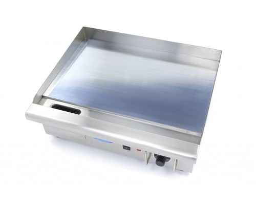 Griddle - Smooth Chrome - 55cm - incl Drip tray