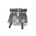 Deep Fryer - 2 x 11L - 2 Baskets - up to 2,8kg of Fries