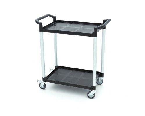 Serving Trolley – 2 Plastic Shelves – 86,5 x 42,5cm