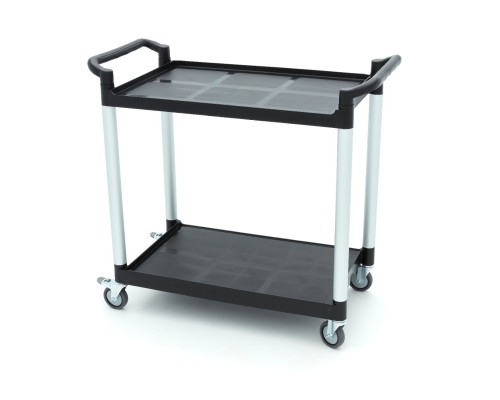 Serving Trolley – 2 Plastic Shelves – 103 x 50,5cm