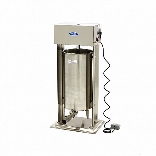 Sausage Stuffer - 25L - Automatic - Vertical - incl 4 Filling Tubes