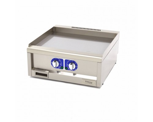 Commercial Grade Griddle - Smooth - Double Unit - 60cm Deep - Electric - 400V