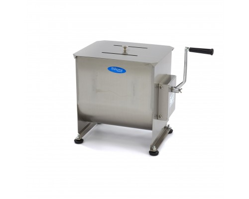 Meat Mixer - 30L - 25kg Meat - Single Axle - Manual